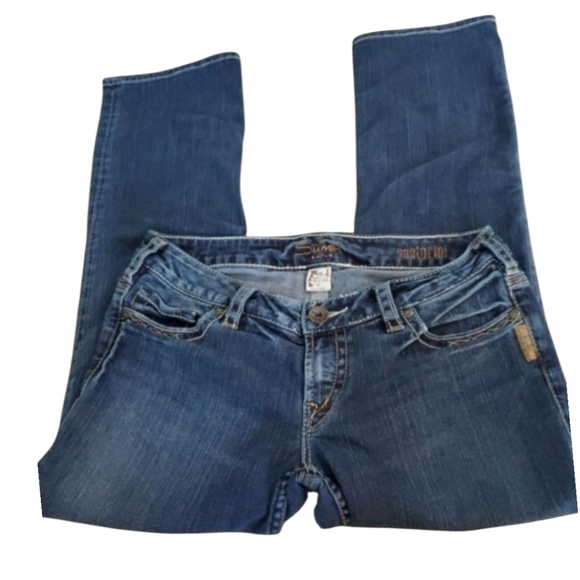 Silver Santorini WOMENS bootleg size 30 - Picture 1 of 8